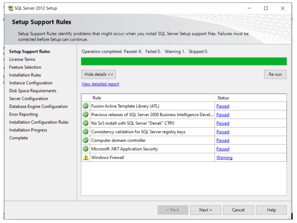 mssql güvenlik duvarı hatası, windows firewall warning
